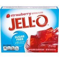 Jell-o Strawberry Sugar Free (17g) 2 Packs